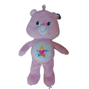 NWOT 2008 True Heart Care Bear 22" plush TCFC Target Exclusive Play Along Jakks